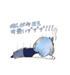 夜行性のヤツらはゲームがしたいらしい（個別スタンプ：14）
