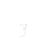 好きな気持ちを伝える下手字スタンプ（個別スタンプ：7）