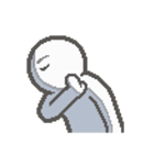 ピクセルシロくん アントニーの日常 2（個別スタンプ：5）