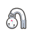 ピクセルシロくん アントニーの日常 2（個別スタンプ：15）