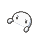 ピクセルシロくん アントニーの日常 2（個別スタンプ：19）