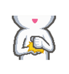ピクセルシロくん アントニーの日常 2（個別スタンプ：26）