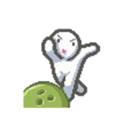 ピクセルシロくん アントニーの日常 2（個別スタンプ：30）