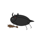 カブトムシですが何か。（個別スタンプ：5）