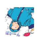 ぴーたんとぱーたんの日常！（個別スタンプ：17）