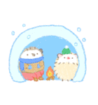 ハリネズミのふーくん(冬)（個別スタンプ：4）