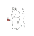 青色の女の子（個別スタンプ：19）
