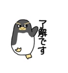 ペンギンとアザラシ(後半力尽き編)（個別スタンプ：1）