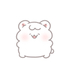 可愛いプリンハムスターケーキくん（個別スタンプ：1）