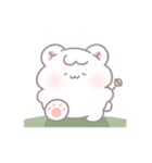可愛いプリンハムスターケーキくん（個別スタンプ：2）