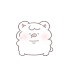 可愛いプリンハムスターケーキくん（個別スタンプ：3）