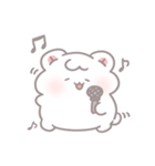 可愛いプリンハムスターケーキくん（個別スタンプ：16）