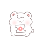 可愛いプリンハムスターケーキくん（個別スタンプ：20）
