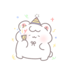 可愛いプリンハムスターケーキくん（個別スタンプ：28）