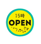 丸の中の文字（個別スタンプ：39）