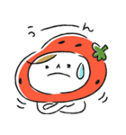 フレッシュなフルーツ苺ちゃんのスタンプ（個別スタンプ：7）