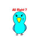 マメルリハインコとウーパールーパー（個別スタンプ：20）