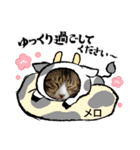 メロ＆ネロお正月（個別スタンプ：10）