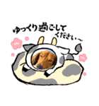 いぬのあいさつ！！（個別スタンプ：4）