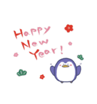 ペンギン【みぃ】のお正月【2021】（個別スタンプ：1）