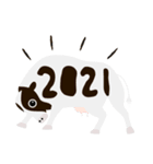 も～牛2021（個別スタンプ：4）