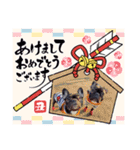 風丸くんと風夏ちゃんの色んなスタンプ（個別スタンプ：16）