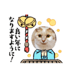 年末年始 可愛いみるたんとむぎたん（個別スタンプ：24）