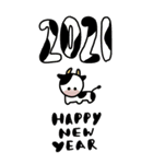 Happy 2021 BIG！（個別スタンプ：1）