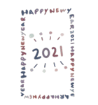 Happy 2021 BIG！（個別スタンプ：3）