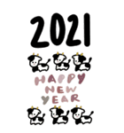 Happy 2021 BIG！（個別スタンプ：6）