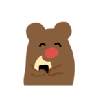 くまほわほわ（個別スタンプ：5）
