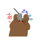 くまほわほわ（個別スタンプ：6）