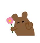 くまほわほわ（個別スタンプ：23）