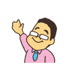 みんなのせんぱ〜い！岡田スタンプ（個別スタンプ：12）