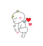 小さな赤ちゃん天使（個別スタンプ：12）