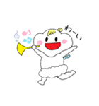 小さな赤ちゃん天使（個別スタンプ：36）