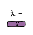 顔と言葉(シンプル)（個別スタンプ：9）