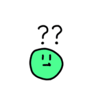 顔と言葉(シンプル)（個別スタンプ：11）