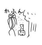血突虫スタンプ（春夏秋冬）（背景白色）（個別スタンプ：3）