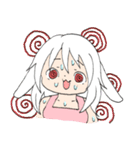 また！とてもかわいいエプロンうさみみ女（個別スタンプ：15）