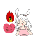 また！とてもかわいいエプロンうさみみ女（個別スタンプ：31）