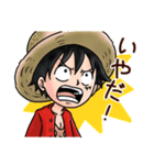 ONE PIECE ルフィとゾロのスタンプ（個別スタンプ：12）