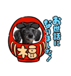 犬 スタンプ・お正月（個別スタンプ：20）