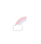 ふわふわすたんぷっっっ（個別スタンプ：1）