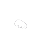 ふわふわすたんぷっっっ（個別スタンプ：3）