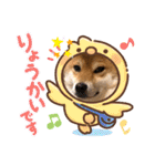 柴犬小麦スタンプいっぱい‼️（個別スタンプ：9）