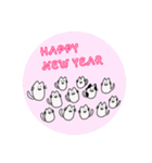 冬の、うささんとねこですけど（個別スタンプ：2）