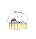 冬の、うささんとねこですけど（個別スタンプ：12）