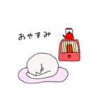 冬の、うささんとねこですけど（個別スタンプ：16）