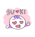 手書き風わちゃわちゃ三人組（個別スタンプ：14）